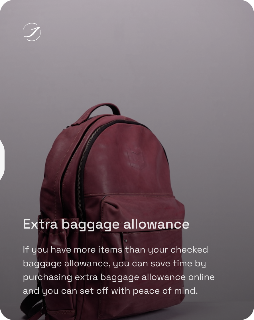 Extra baggage allowance